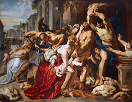 The Massacre of the Innocents, c.1610/12 von Rubens | Leinwand Kunstdruck