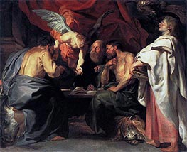 Die vier Evangelisten | Rubens | Gemälde Reproduktion