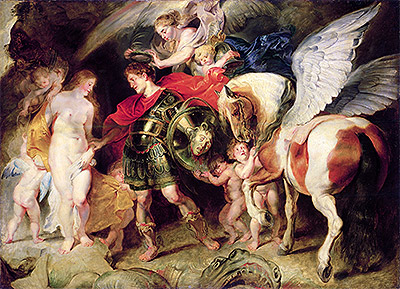 Perseus and Andromeda, c.1620/21 | Rubens | Giclée Leinwand Kunstdruck