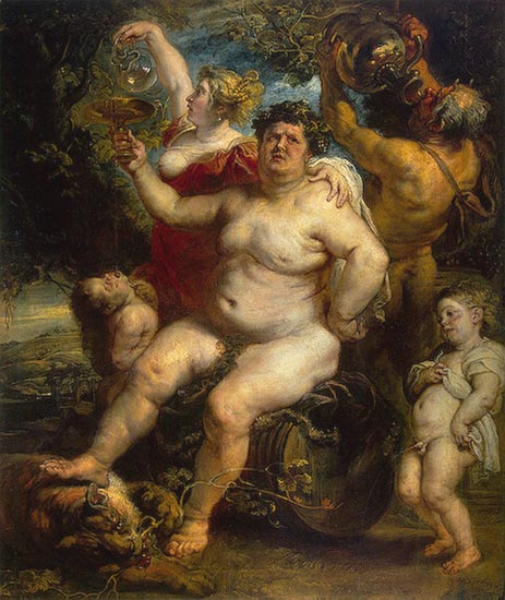 Bacchus, c.1638/40 | Rubens