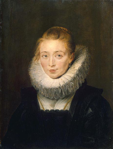 Rubens | Portrait of Lady-in-Waiting to the Infanta Isabella, c.1624/26 | Giclée Canvas Print