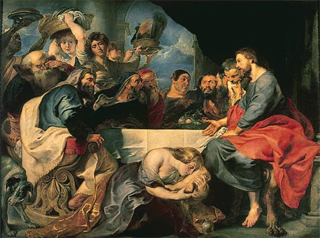 Rubens | Feast in the House of Simon the Pharisee, c.1618/20 | Giclée Canvas Print