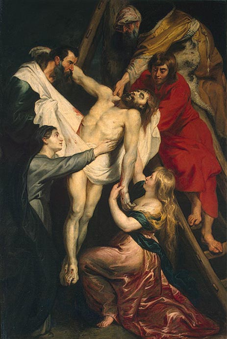 Rubens | The Descent from the Cross, c.1617/18 | Giclée Canvas Print
