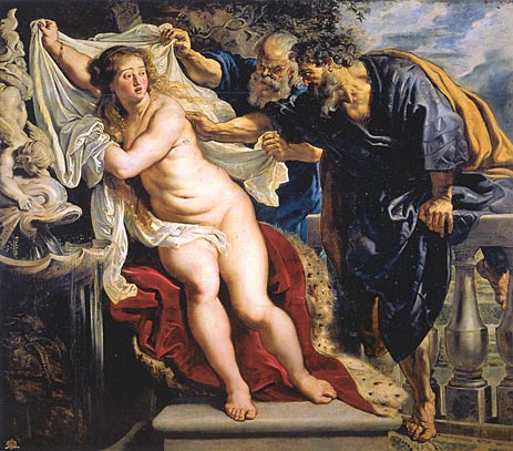 Susanna und die Ältesten, c.1609/10 | Rubens | Giclée Leinwand Kunstdruck