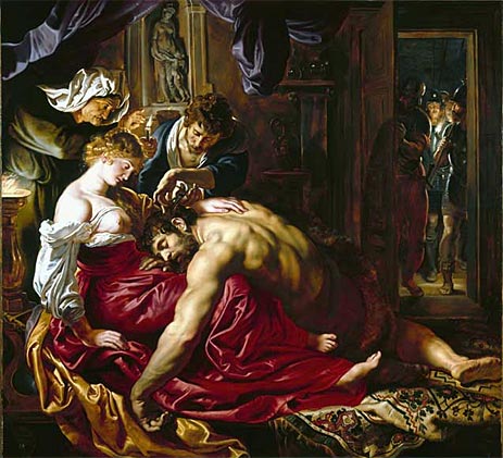 Samson and Delilah, c.1609/10 | Rubens | Giclée Canvas Print