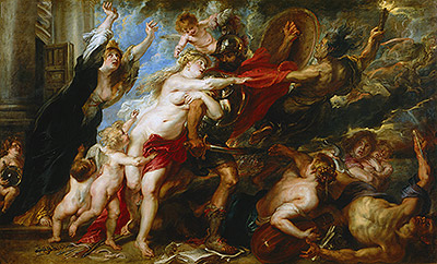 The Consequences of War, c.1637/38 | Rubens | Giclée Leinwand Kunstdruck