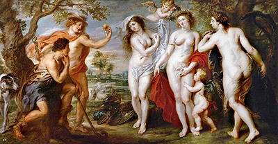 The Judgement of Paris, c.1639 | Rubens