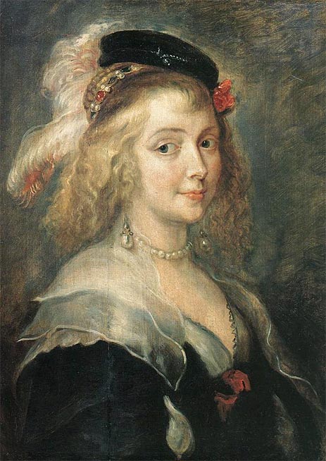 Portrait of Helena Fourment, c.1630 | Rubens | Giclée Canvas Print