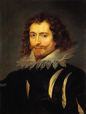 The Duke of Buckingham, c.1625 | Rubens | Giclée Leinwand Kunstdruck