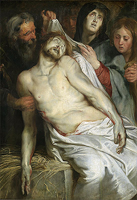 Entombment (Lamentation of Christ), c.1618 | Rubens | Giclée Canvas Print