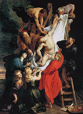 The Descent from the Cross, c.1611/14 | Rubens | Giclée Canvas Print