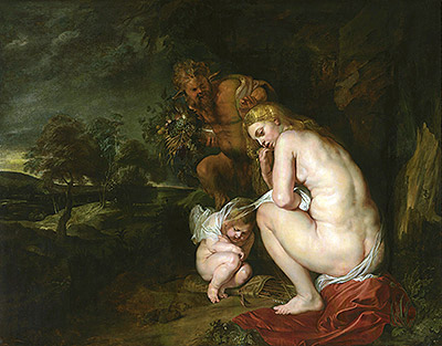 Venus Shivering (Venus Frigida), 1614 | Rubens | Giclée Canvas Print