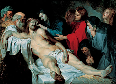 The Mourning of Christ, c.1613/14 | Rubens | Giclée Leinwand Kunstdruck