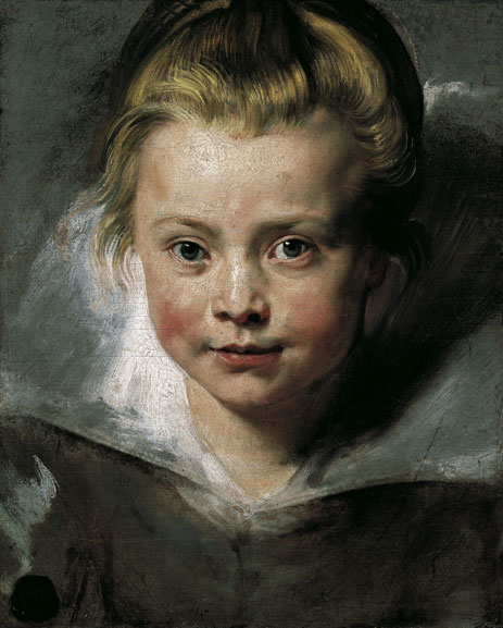Portrait of Clara Serena Rubens, c.1616 | Rubens | Giclée Canvas Print