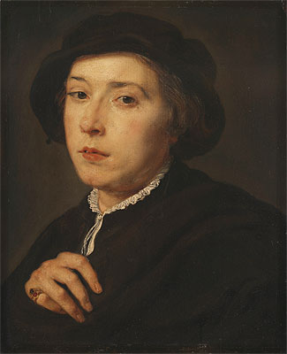 Young Man with a Black Cap, 1615 | Rubens | Giclée Canvas Print