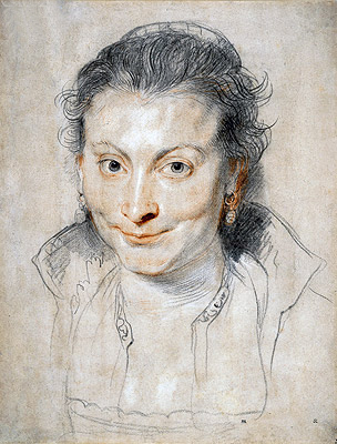 Rubens | Portrait of Isabella Brandt, 1621 | Giclée Paper Print