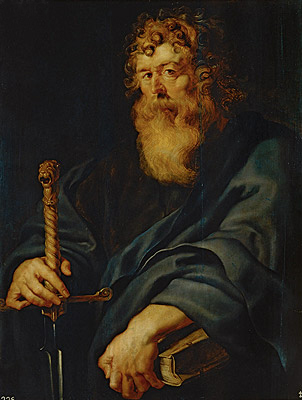 Saint Paul, c.1611 | Rubens | Giclée Leinwand Kunstdruck