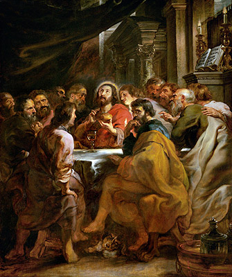 Last Supper, c.1630/32 | Rubens | Giclée Leinwand Kunstdruck