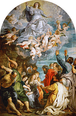 Assumption of Saint Mary, c.1611/14 | Rubens | Giclée Leinwand Kunstdruck