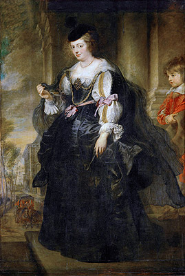 Helene Fourment with Carriage, n.d. | Rubens