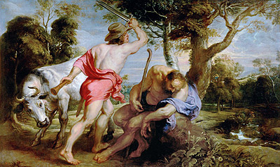Mercury and Argos, c.1636/38 | Rubens | Giclée Leinwand Kunstdruck