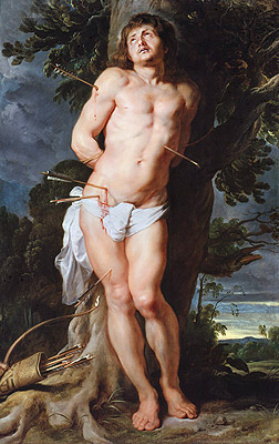 Saint Sebastian, c.1618 | Rubens