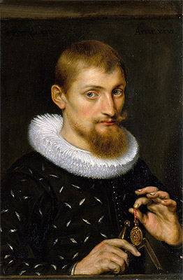 Portrait of a Man, n.d. | Rubens | Giclée Leinwand Kunstdruck
