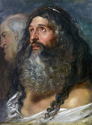 Study of Two Heads, n.d. | Rubens | Giclée Canvas Print