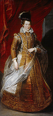 Johanna, Archduchess of Austria, Grand Duchess of Tuscany, c.1621/25 | Rubens | Giclée Canvas Print