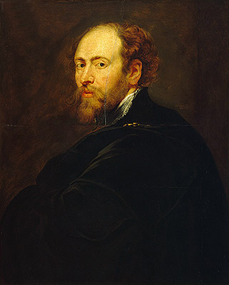 Self Portrait, c.1615 | Rubens | Giclée Leinwand Kunstdruck