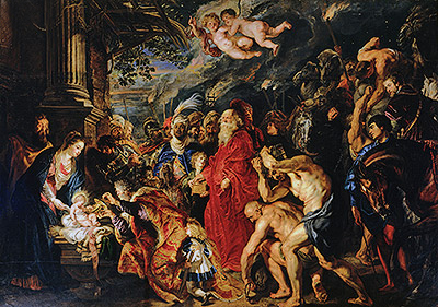 Adoration of the Magi, 1609 | Rubens | Giclée Canvas Print