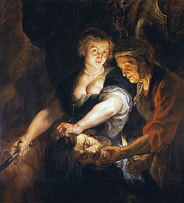 Judith with the Head of Holofernes, c.1616 | Rubens | Giclée Leinwand Kunstdruck