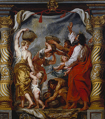 The Gathering of the Manna, c.1625 | Rubens