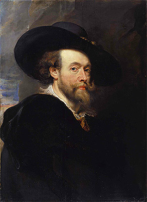 Portrait of the Artist, 1623 | Rubens | Giclée Leinwand Kunstdruck