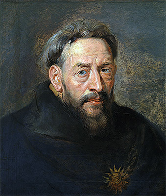 Portrait of a Monk, n.d. | Rubens | Giclée Leinwand Kunstdruck