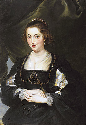 Portrait of a Young Woman, c.1620/30 | Rubens | Giclée Leinwand Kunstdruck