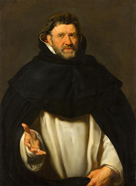 Portrait of Michael Ophovius, Bishop of  Hertogenbosch, c.1615/17 | Rubens | Giclée Leinwand Kunstdruck