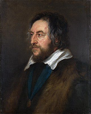 Portrait of Thomas Howard, 2nd Earl of Arundel, c.1629/30 | Rubens | Giclée Leinwand Kunstdruck