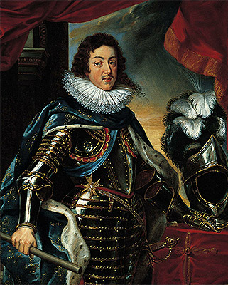 Portrait of Louis XIII, King of France, c.1622/25 | Rubens