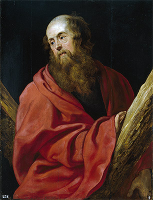 Saint Andrew, c.1611 | Rubens | Giclée Canvas Print