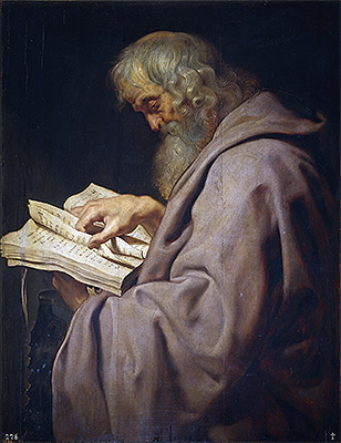 Saint Simon, c.1611 | Rubens | Giclée Leinwand Kunstdruck