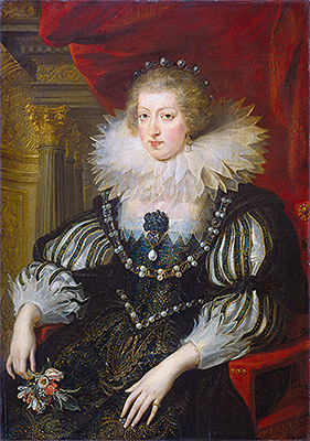 Anne of Austria, c.1624 | Rubens | Giclée Canvas Print