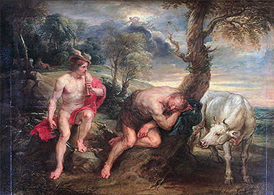 Mercury and Argus, c.1635/38 | Rubens | Giclée Canvas Print