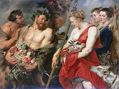 Dianas Heimkehr von der Jagd, c.1616 | Rubens | Giclée Leinwand Kunstdruck