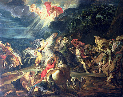 The Conversion of St. Paul, c.1610/12 | Rubens | Giclée Canvas Print