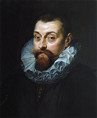 Portrait of a Man, c.1597/99 | Rubens | Giclée Leinwand Kunstdruck