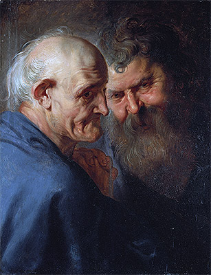 Two Apostles, n.d. | Rubens | Giclée Leinwand Kunstdruck
