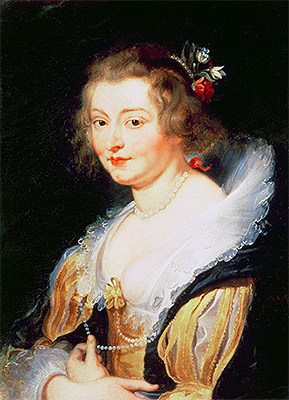 Portrait of Catherine Manners, Duchess of Buckingham, c.1625/30 | Rubens | Giclée Leinwand Kunstdruck
