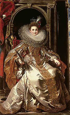 Porträt der Marchesa Maria Serra Pallavicino, 1606 | Rubens