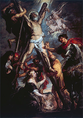 Rubens | The Martyrdom of St. Andrew, 1637 | Giclée Canvas Print